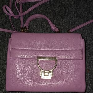 Pink Leather Handbag